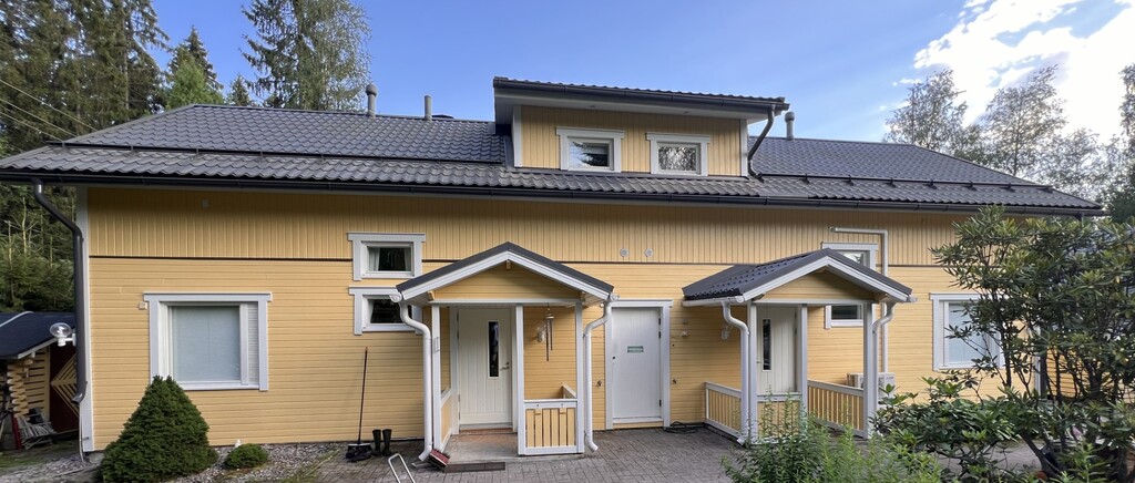 Paritalo maalattu kertaalleen